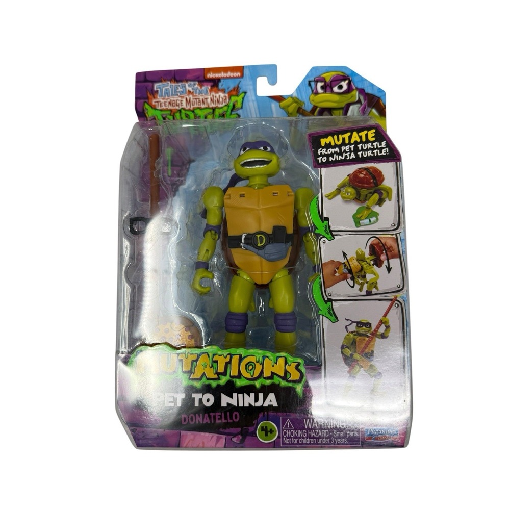 TMNT Tales of the Teenage Mutant Ninja Turtles Mutations Donatello Playmates